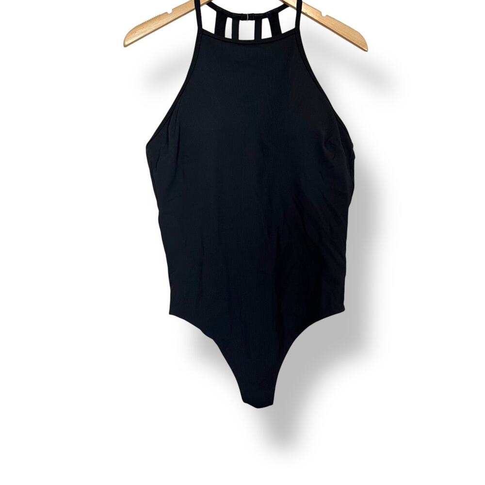 Athleta Malta High Neck One Piece Swimsuit Sz XL